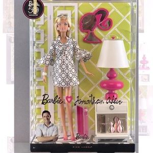 Barbie 50th Anniversary Jonathan Adler Pink Label Doll 2009 Mattel - NRFB